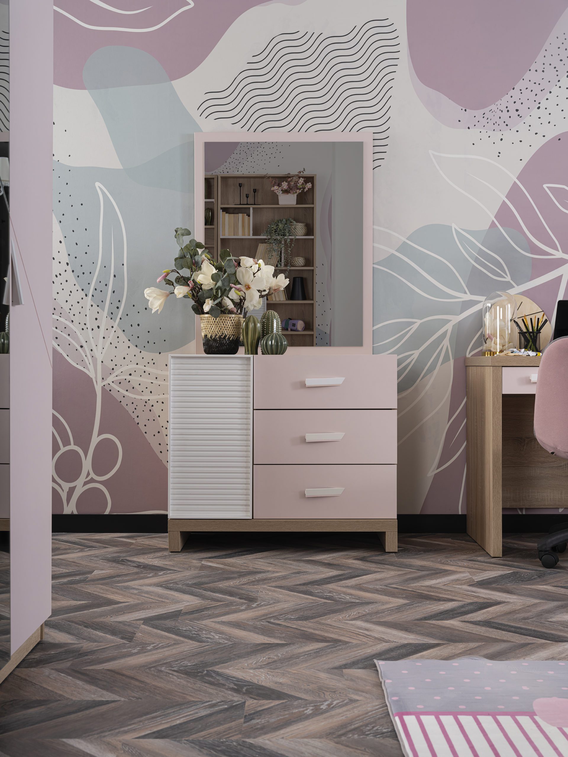 angel13875 angel city dresser and mirror