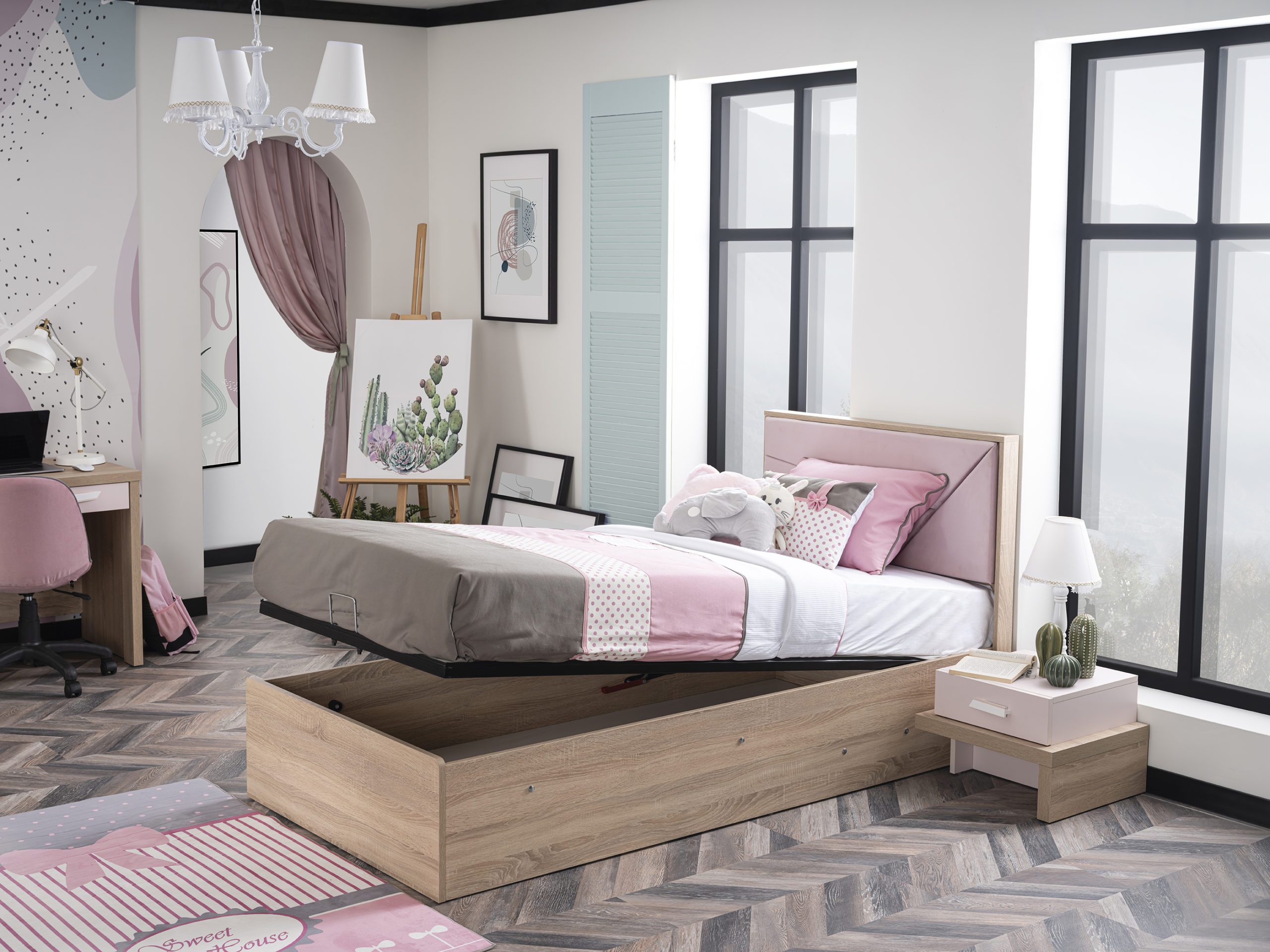 angel13885 angel city bed with storage