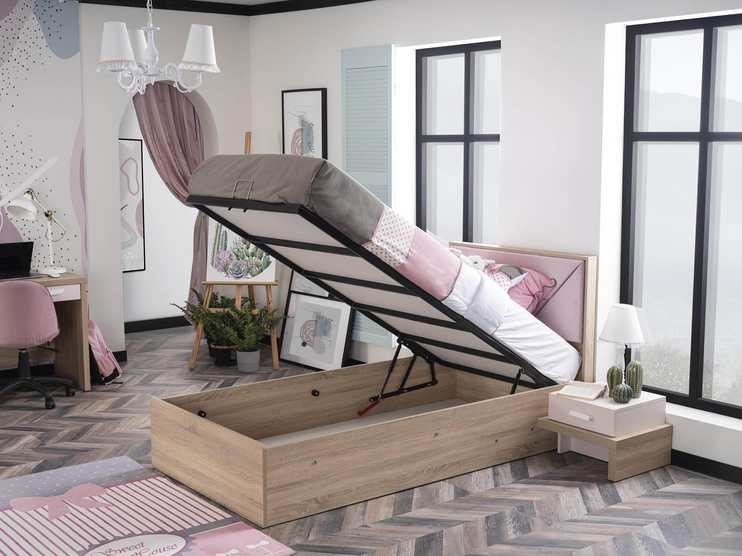 angel13889 angel city bed with storage