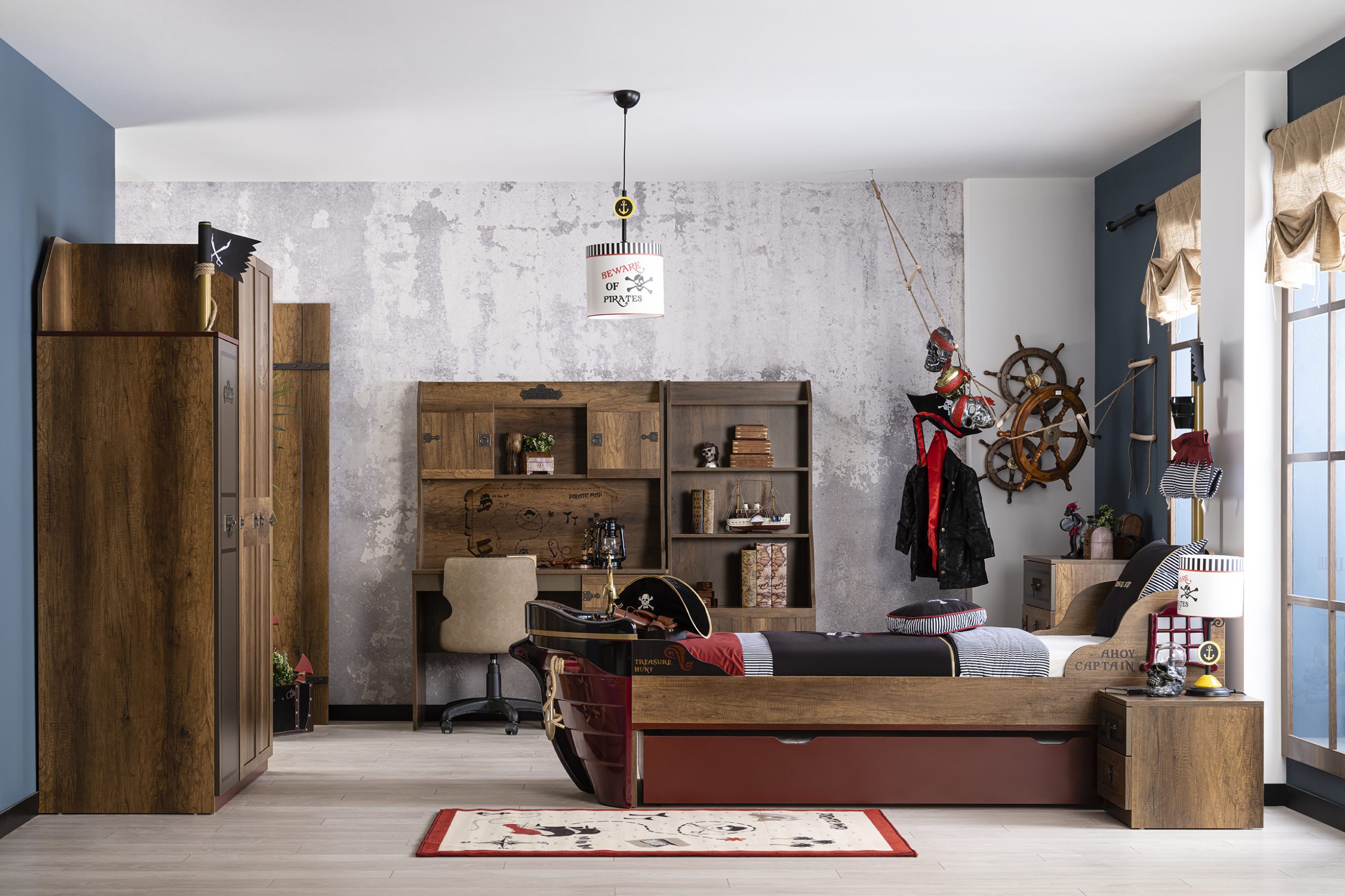 korsan30346 Pirate kids room