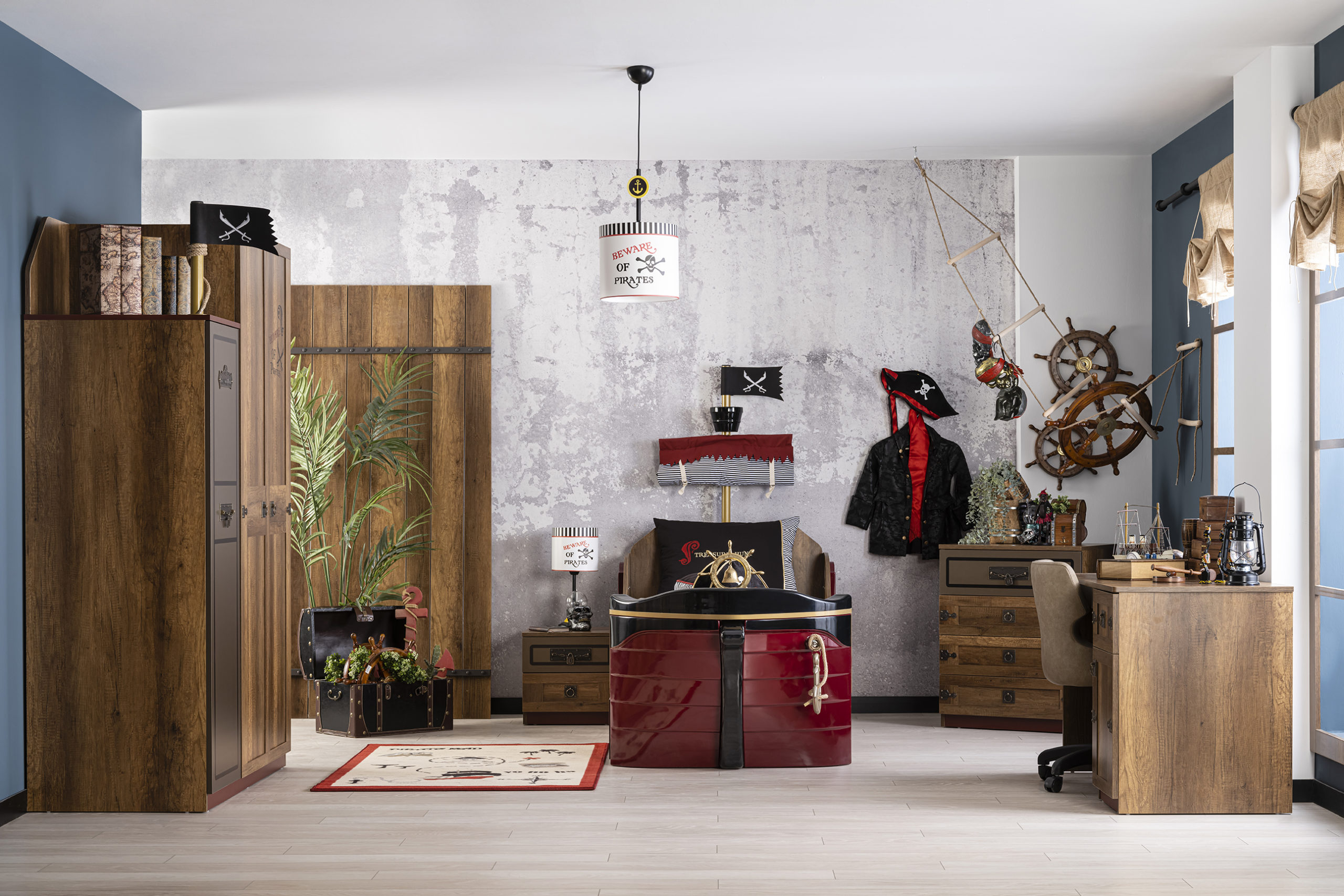 korsan30386 pirate kids room