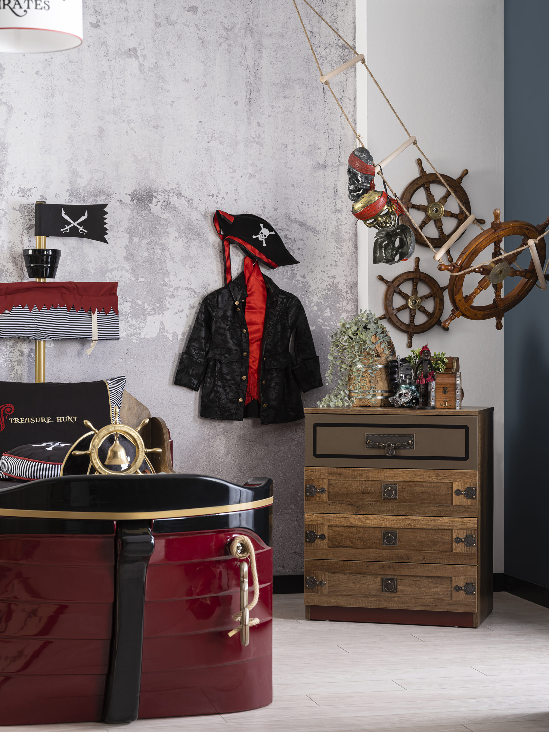 korsan30392 Pirate kids room