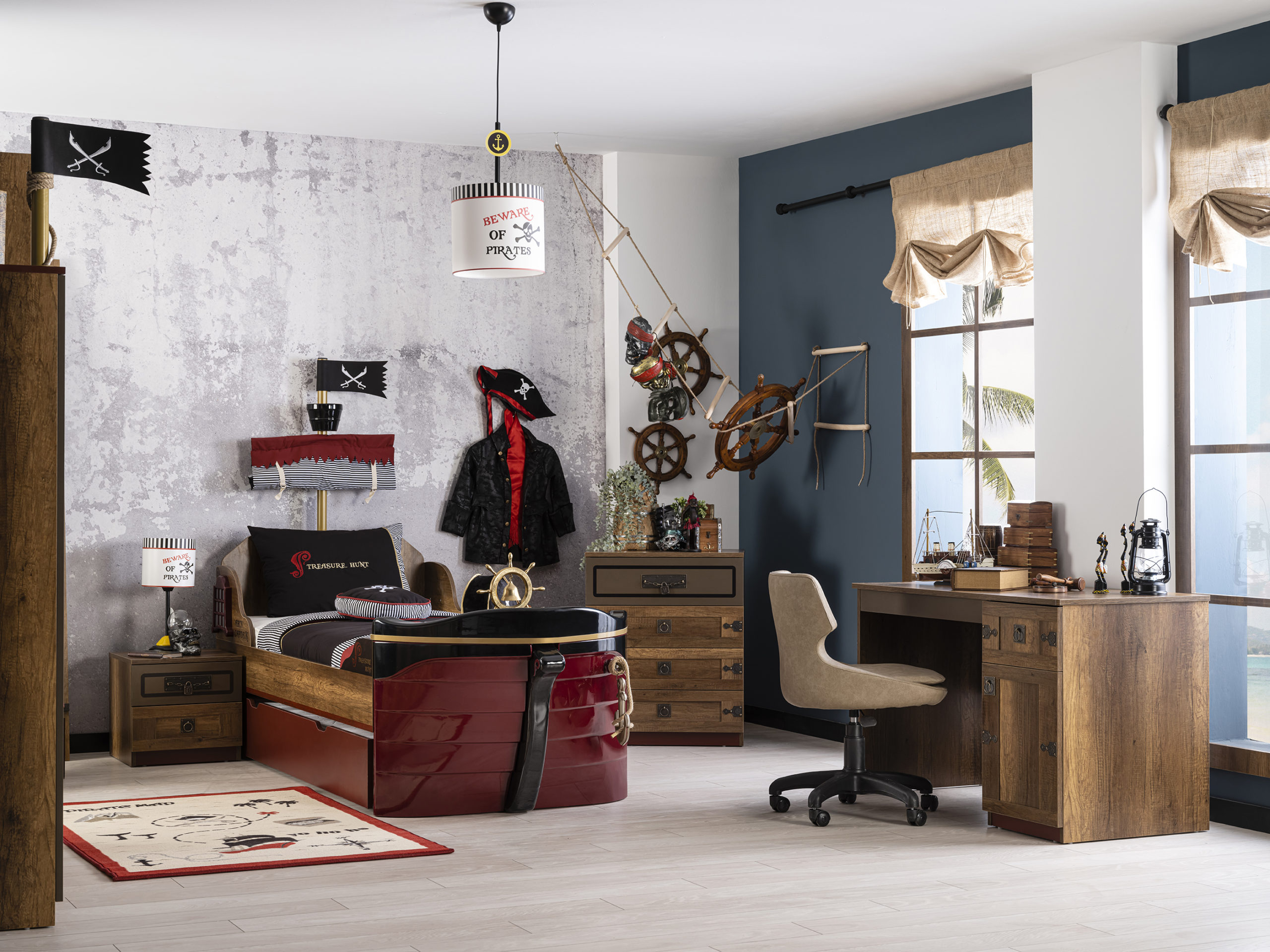korsan30398 Pirate kids room