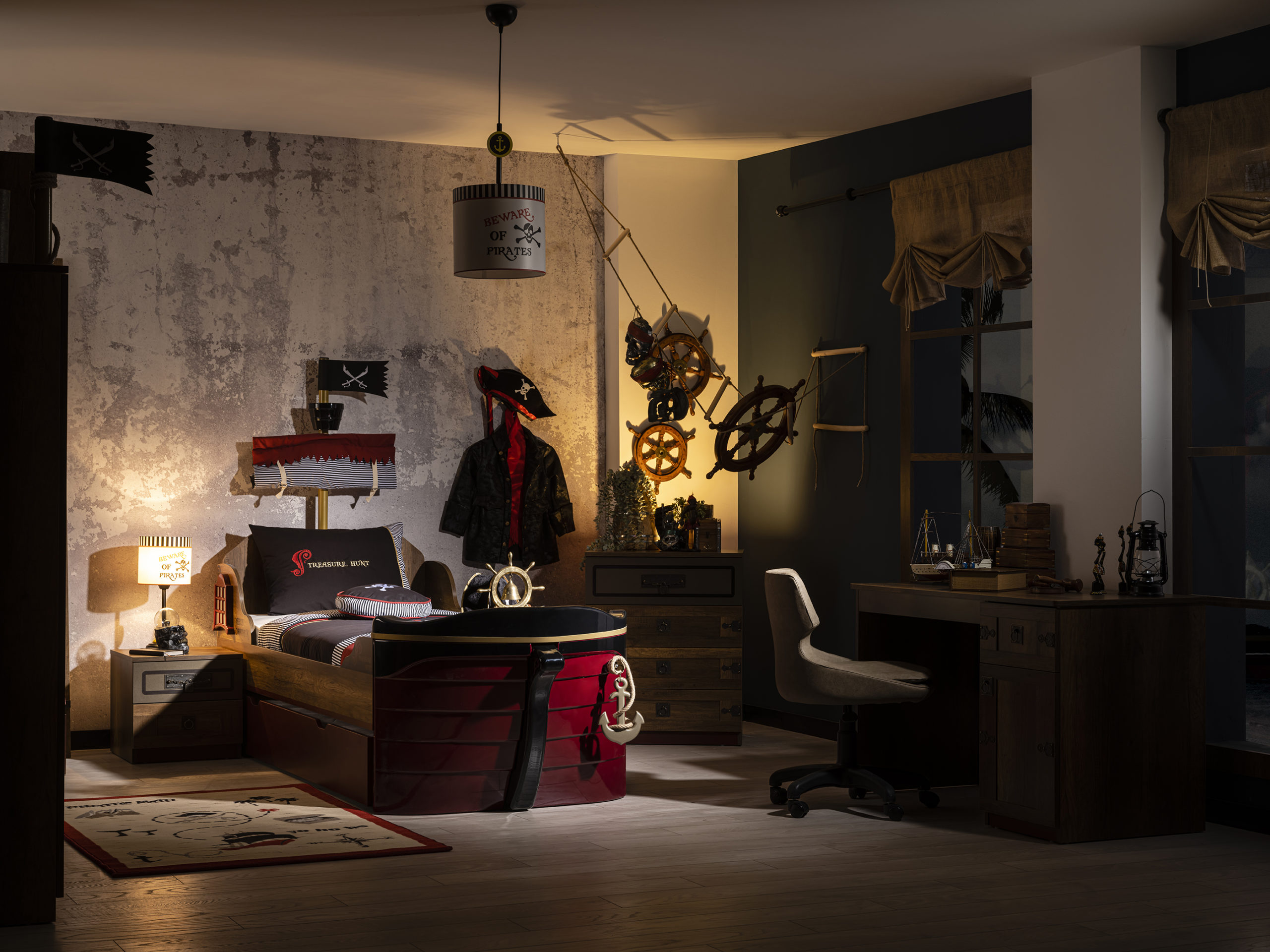 korsan30420 Pirate kids room