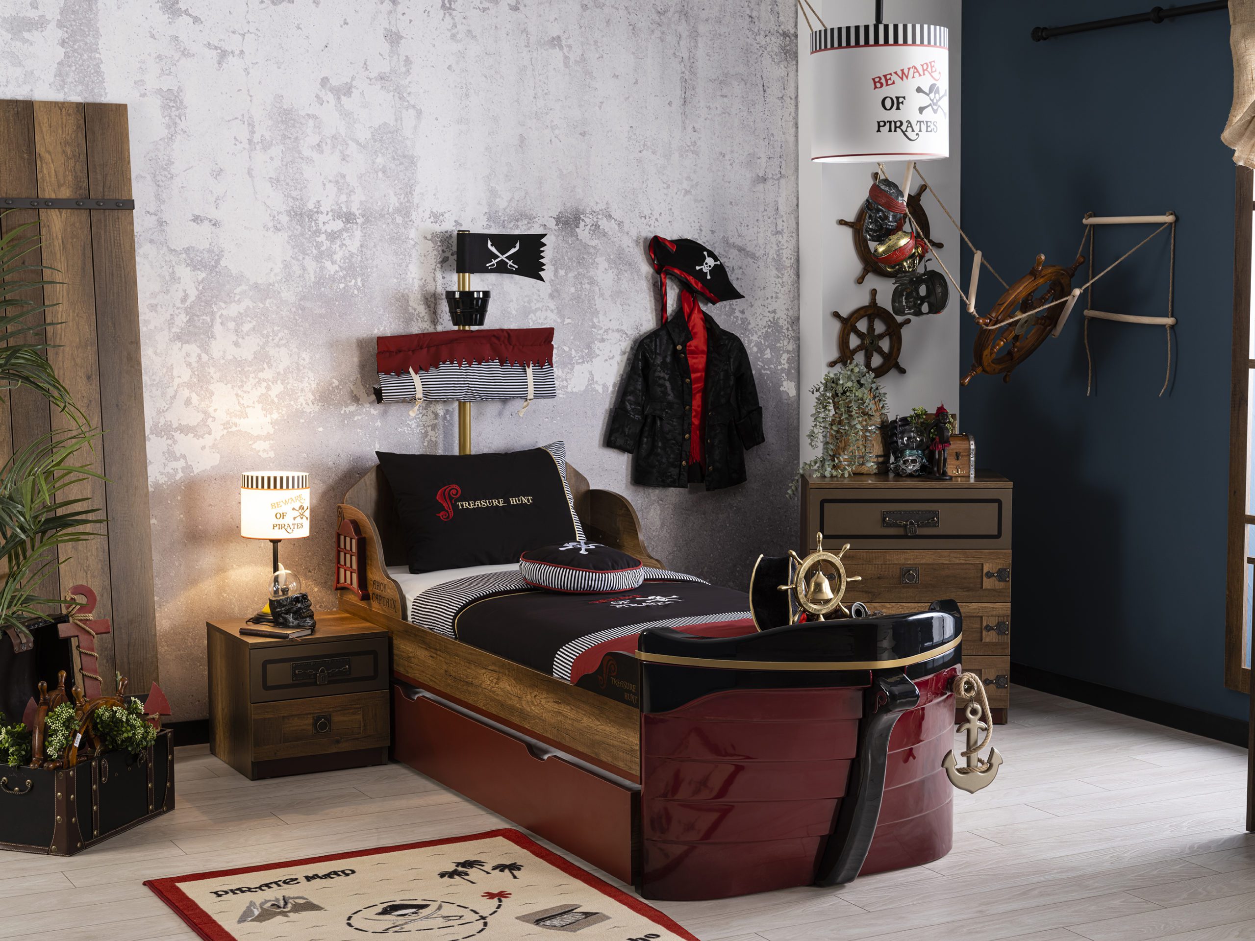 korsan30444 Pirate kids room