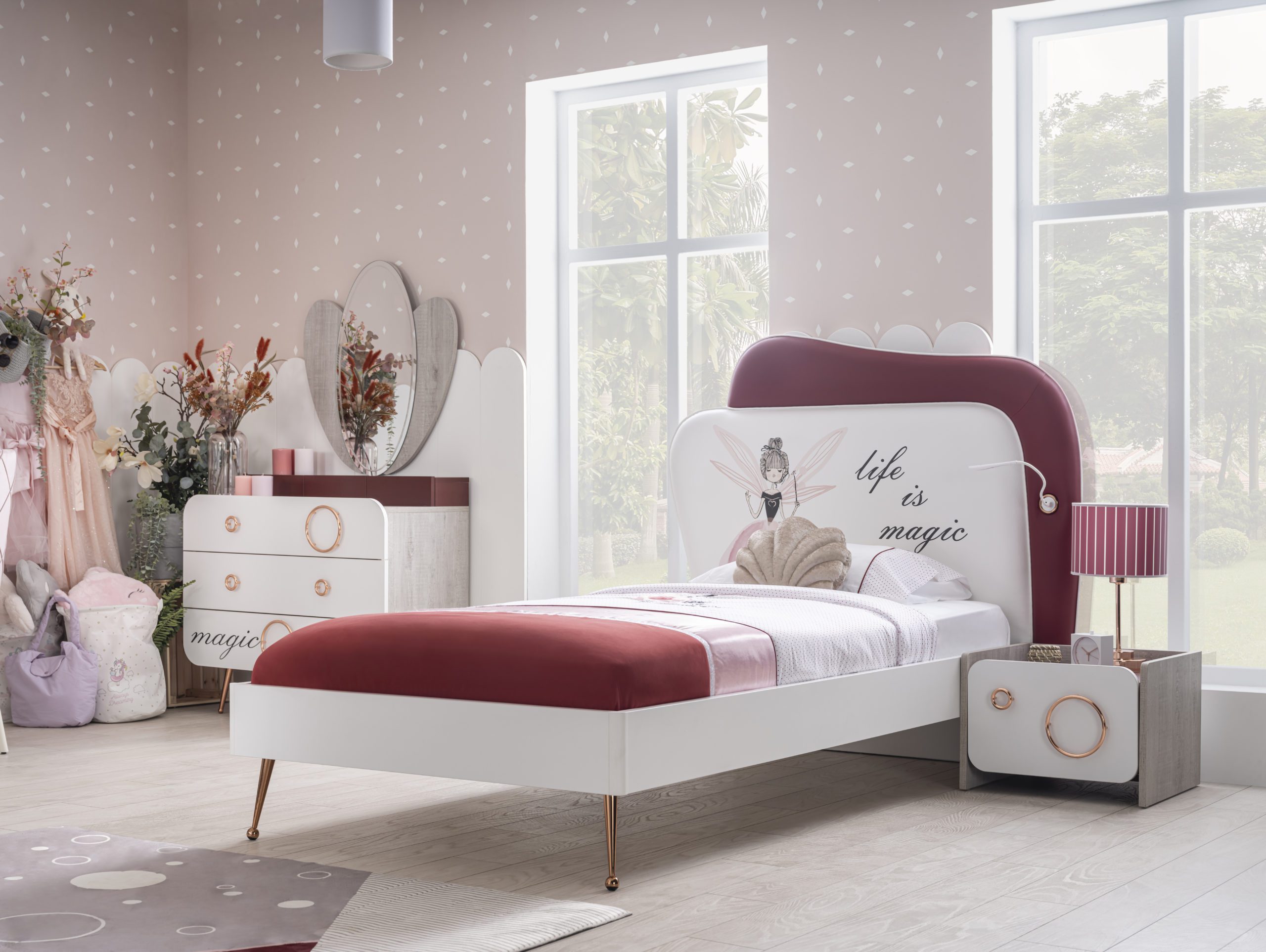 magic14291 life magic bedroom set