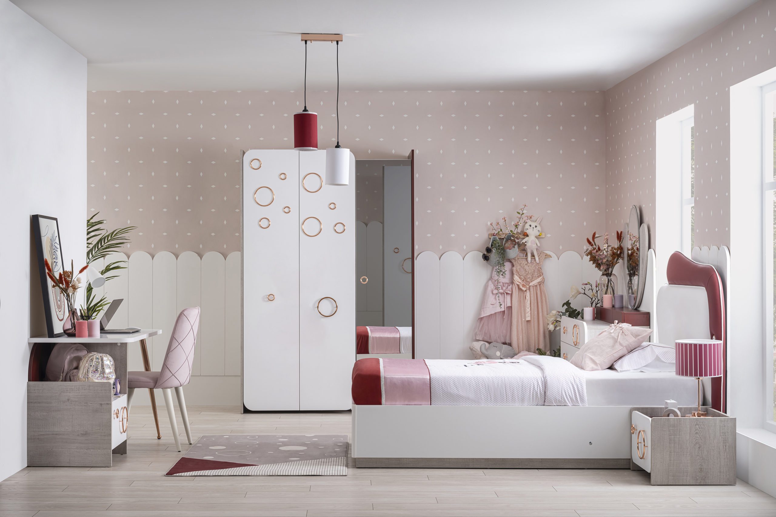 magic14332 life magic bedroom set