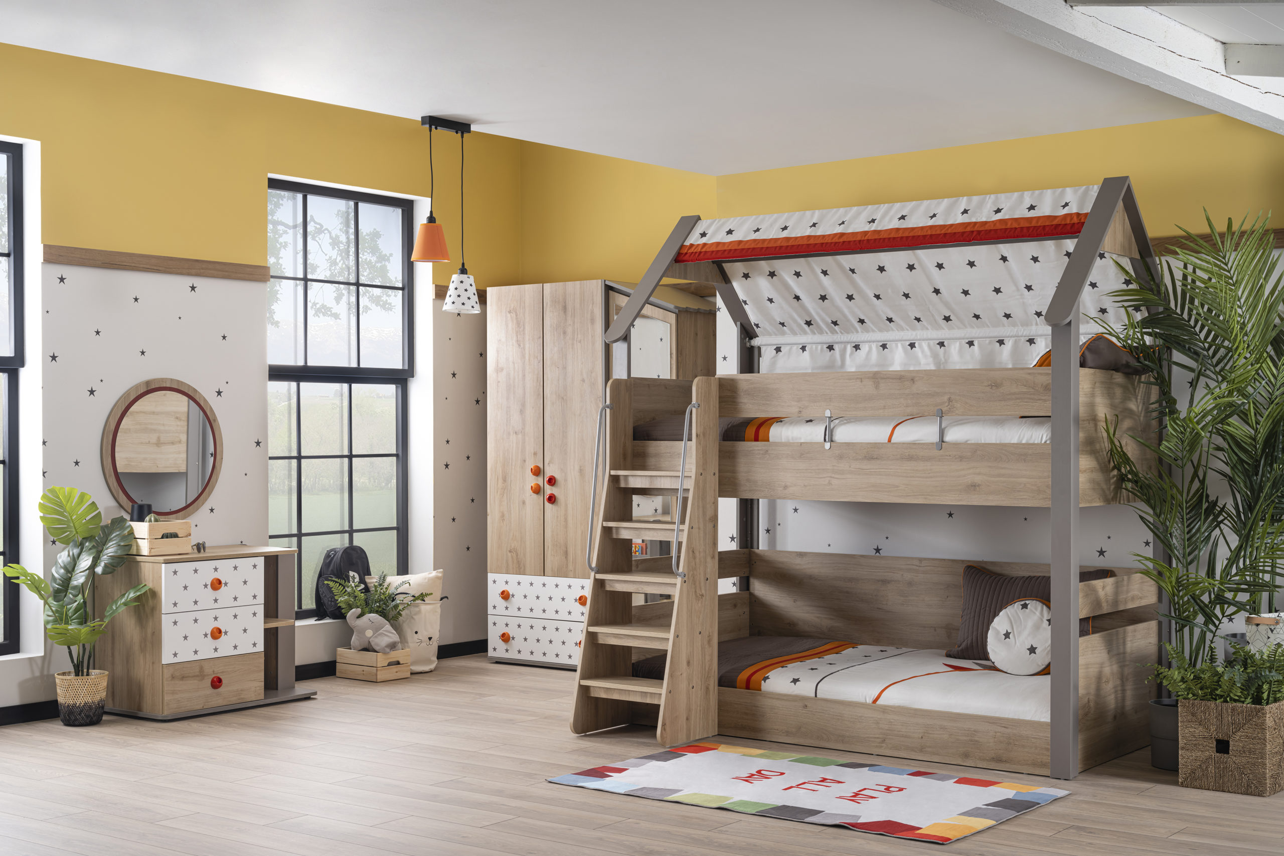 montessori14164 Montessori hut bunk bed room