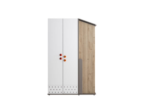 montessorishut38088 Montessori hut three-door wardrobe