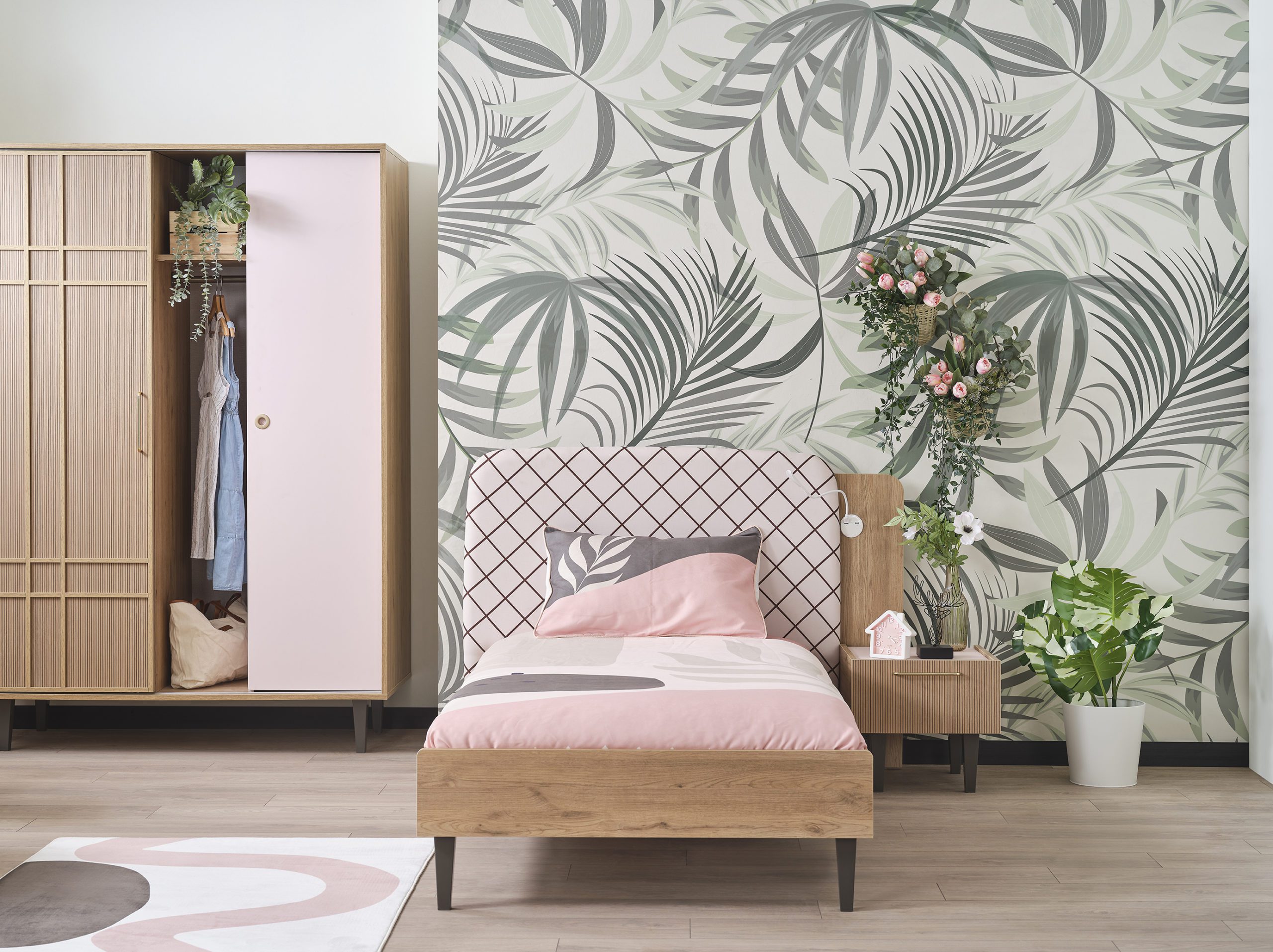 alice49549 alice bed, wardrobe, and nightstand