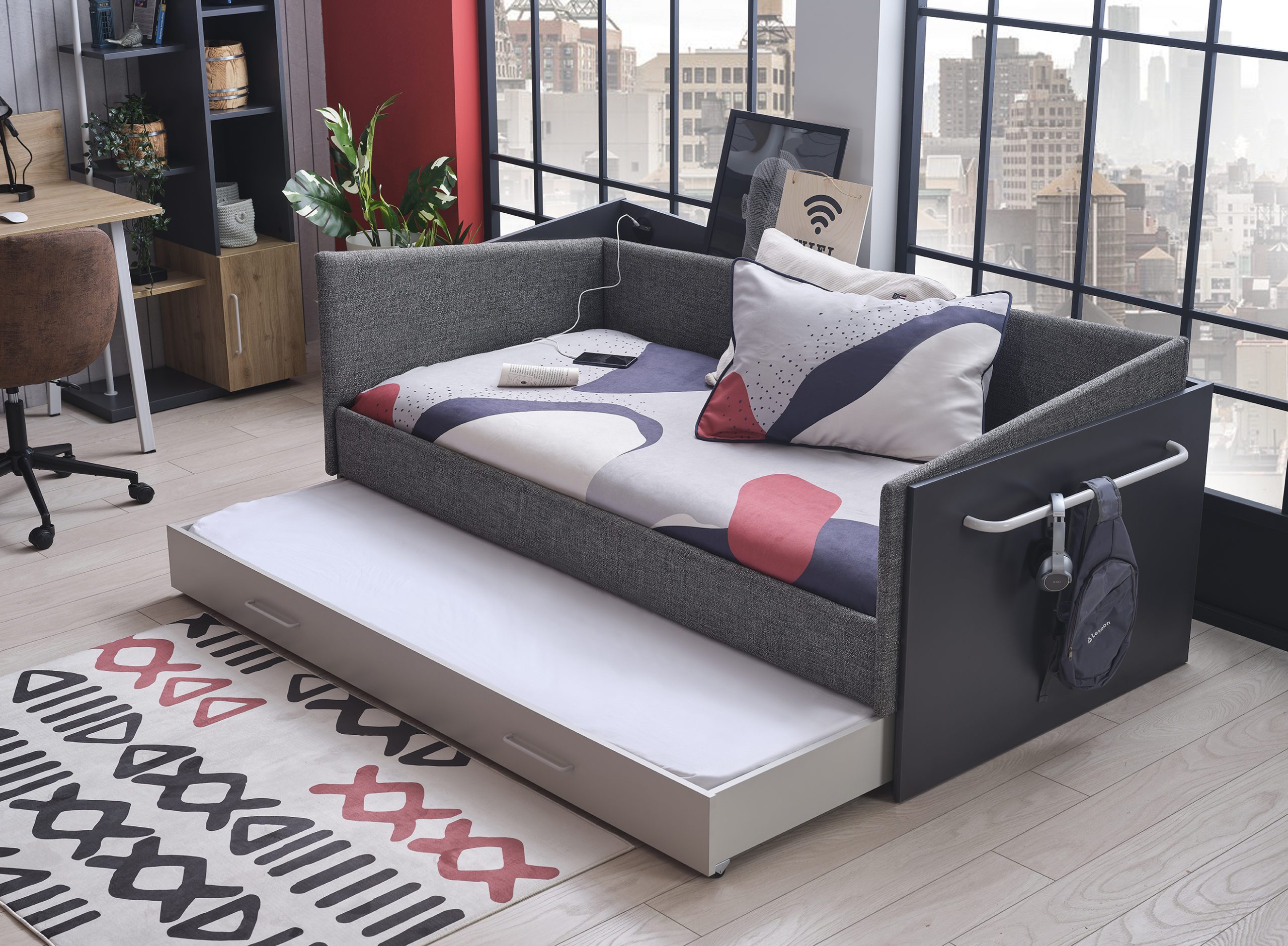harvey49641 harvey sofa bed with pull out bed