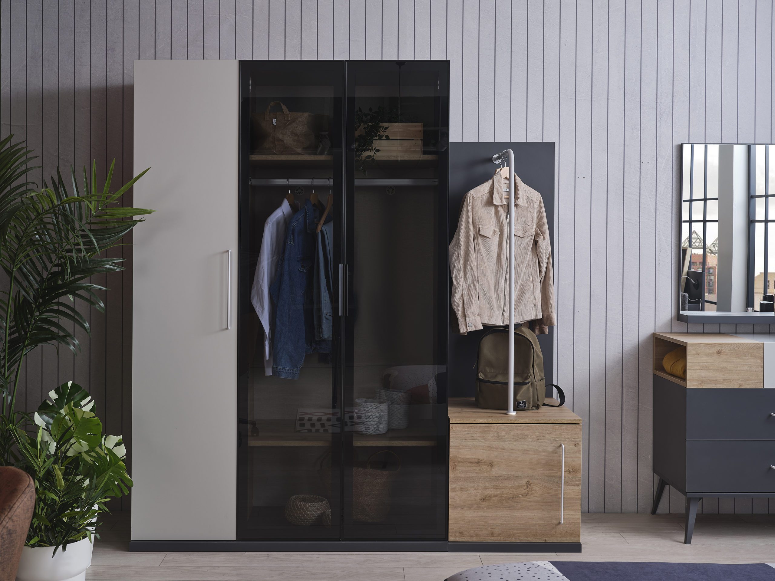 harvey49734 harvey wardrobe and clothes rail