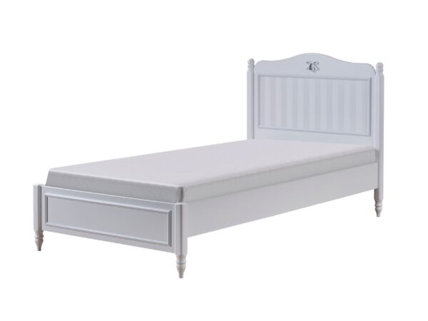 juliette-white-bed-with-headboard Juliette Bed with Headboard