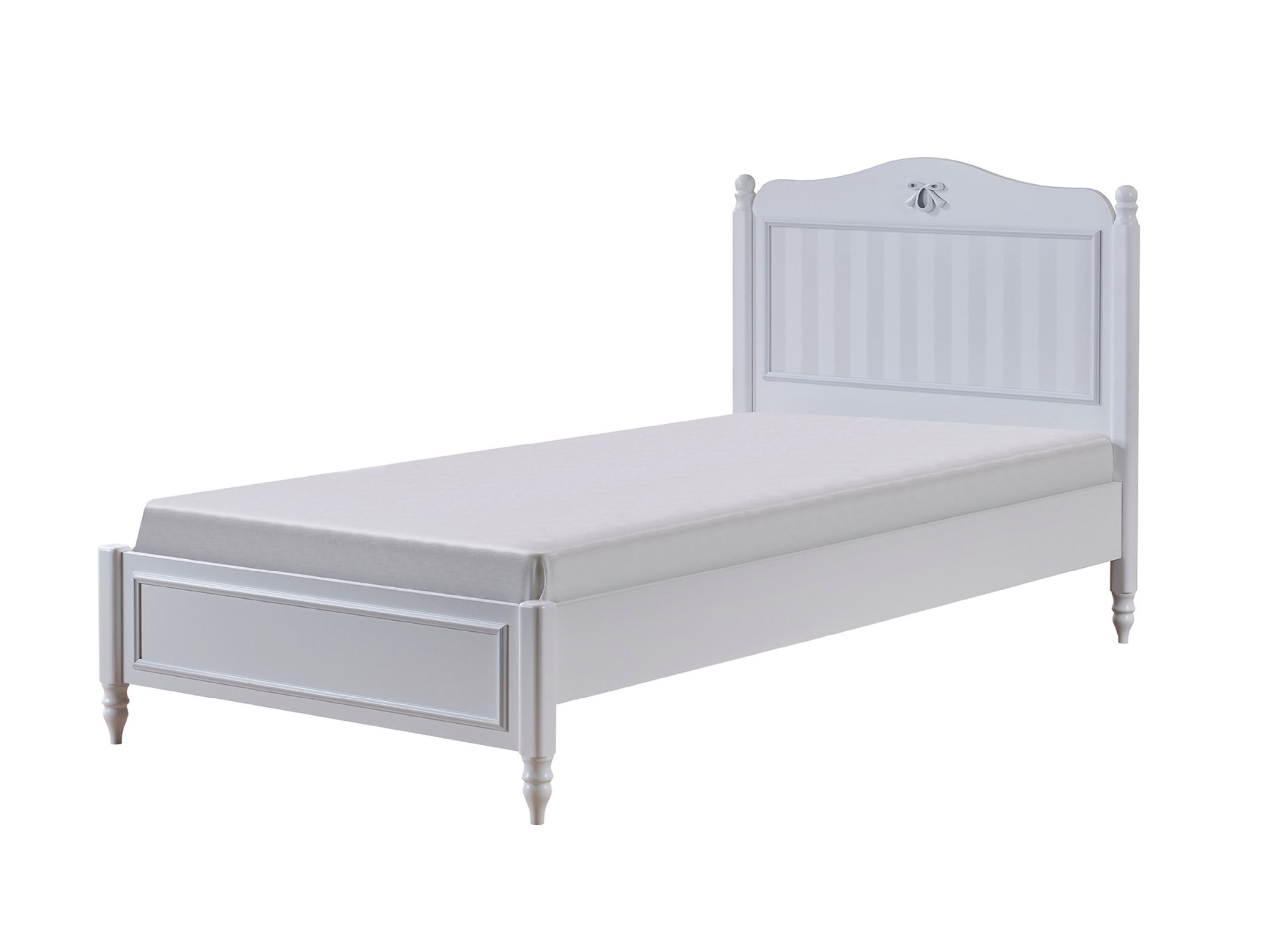 juliette-white-bed-with-headboard Juliette Bed with Headboard
