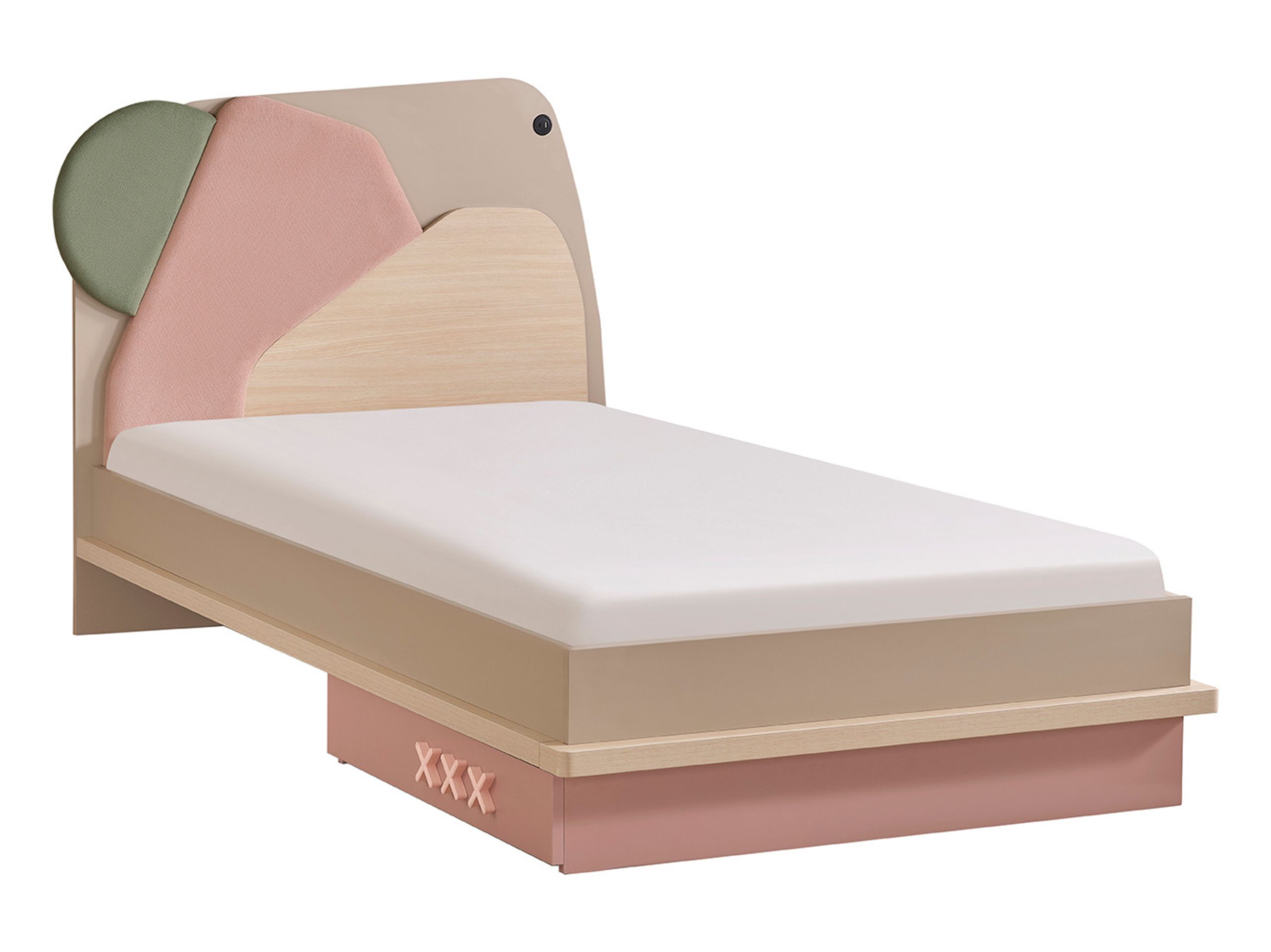 nordic-bed-with-headboard Nordic Bed with Headboard