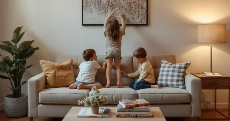 How to Keep Kids From Climbing on the Couch (Without the Battles)
