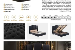 karam ottoman bed