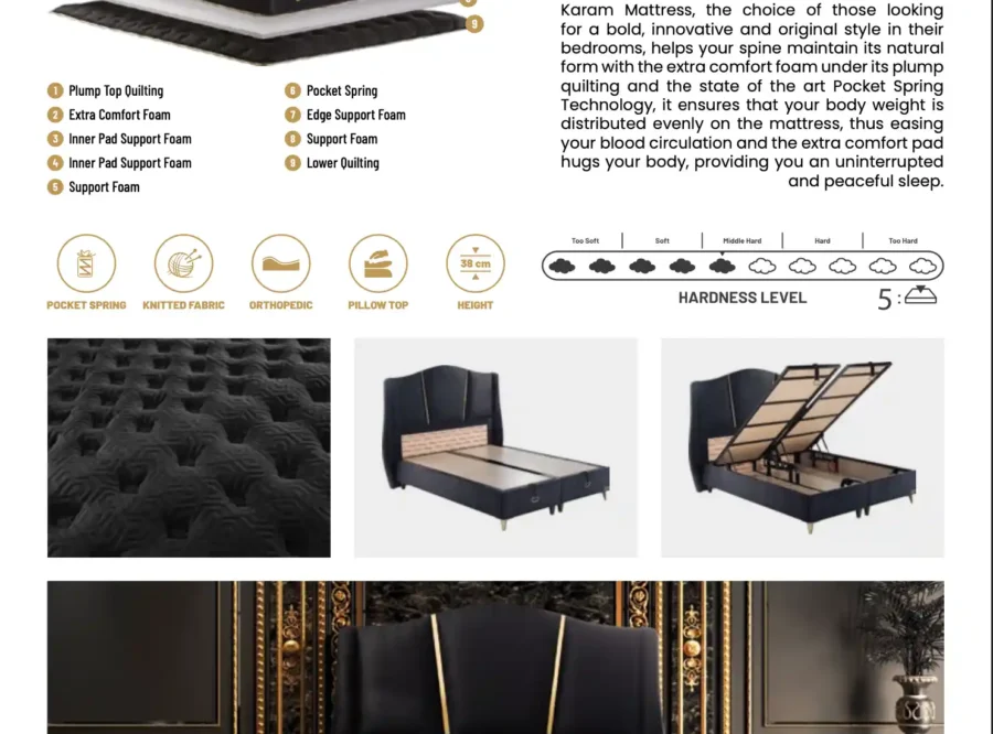 karam-bed karam ottoman bed