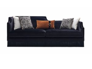 black sofa monaco