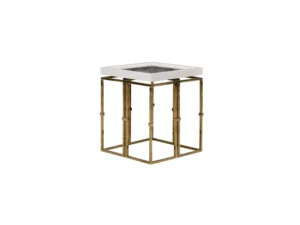 como white side table