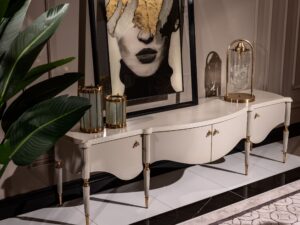 tv unit cream monaco