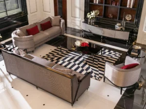 venedik curved 4 seater couch