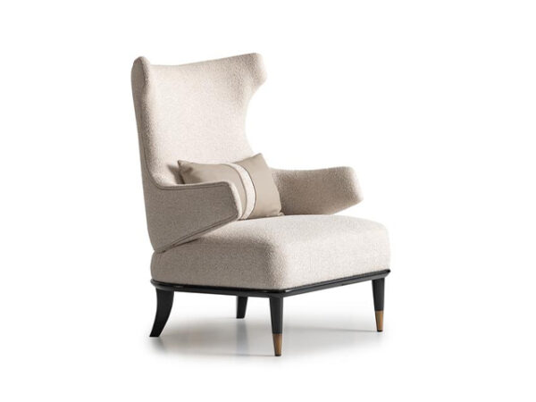 1-2 Ecrue armchair