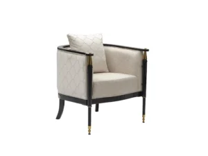 braga cream armchair