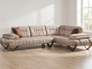 Elentra corner sofa set, alternate styled room view