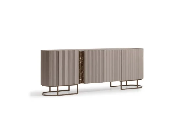 lyon-tv-unit-cream Lyon Ribbed Cream TV Unit Bronze Accent