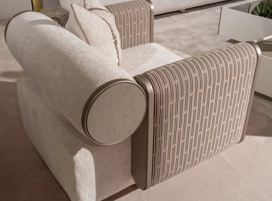 modern-armchair-detail Ricamo living room set