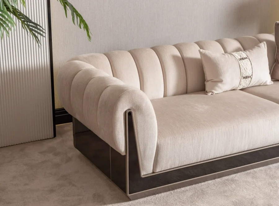 modern-beige-sofa-living-room Senato living room set