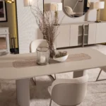 Leora dining table and chairs