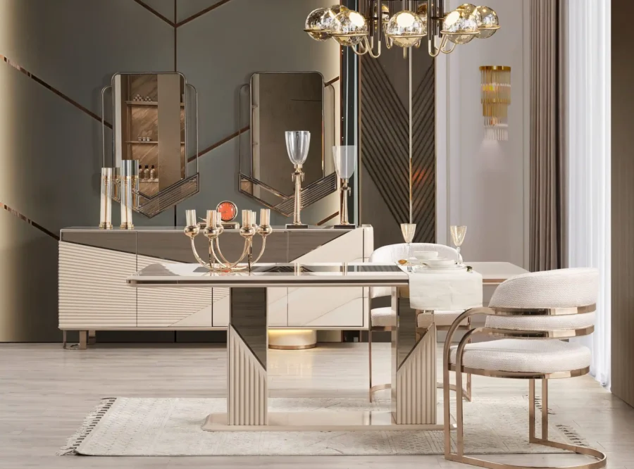 modern-dining-room-interior-design Delux dining room set