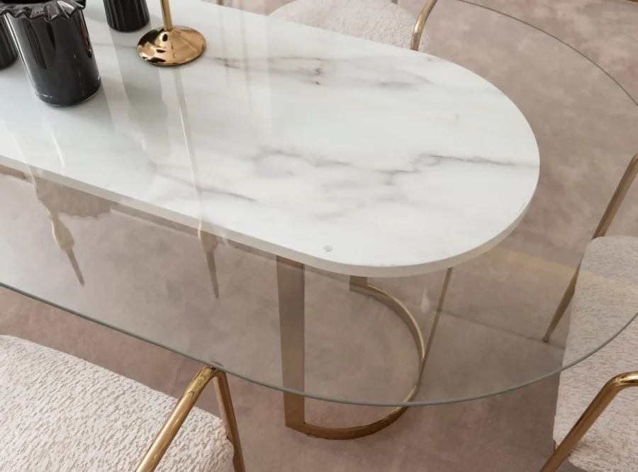 modern-dining-table-settings Parma dining set
