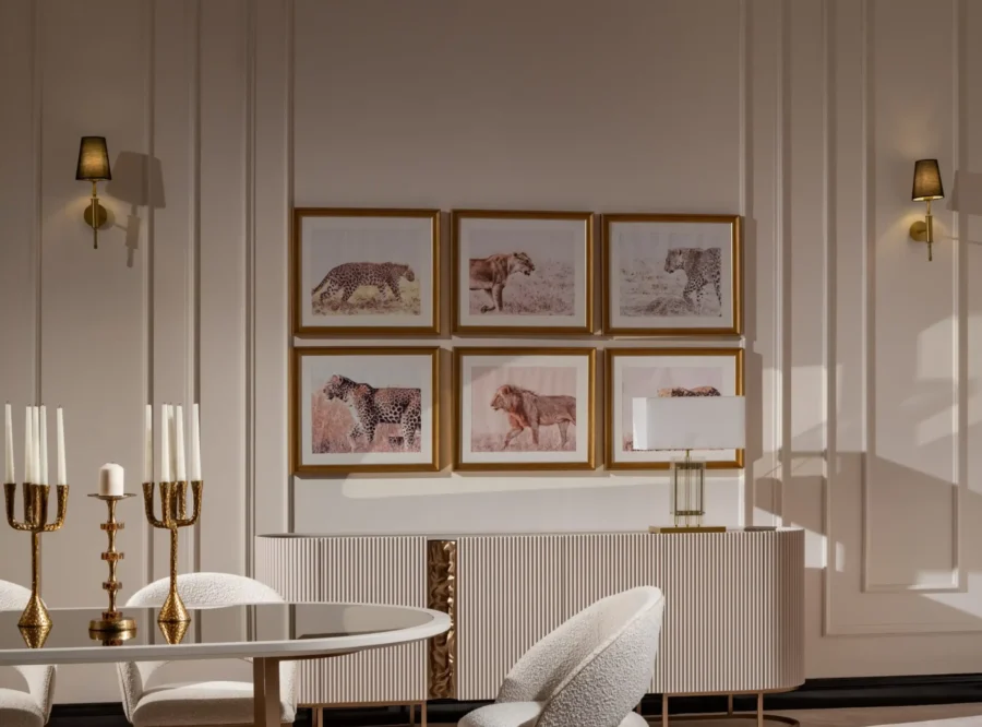 modern-interior-decor-art-display Lyon dining room