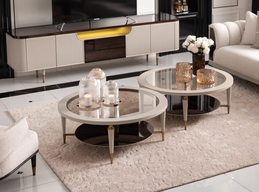 modern-living-room-coffee-tables-decor Ecrue living room set