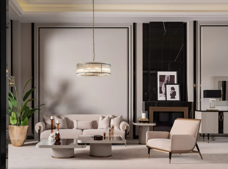 modern-living-room-interior Casto living room set