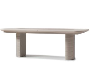 Leora cream dining table