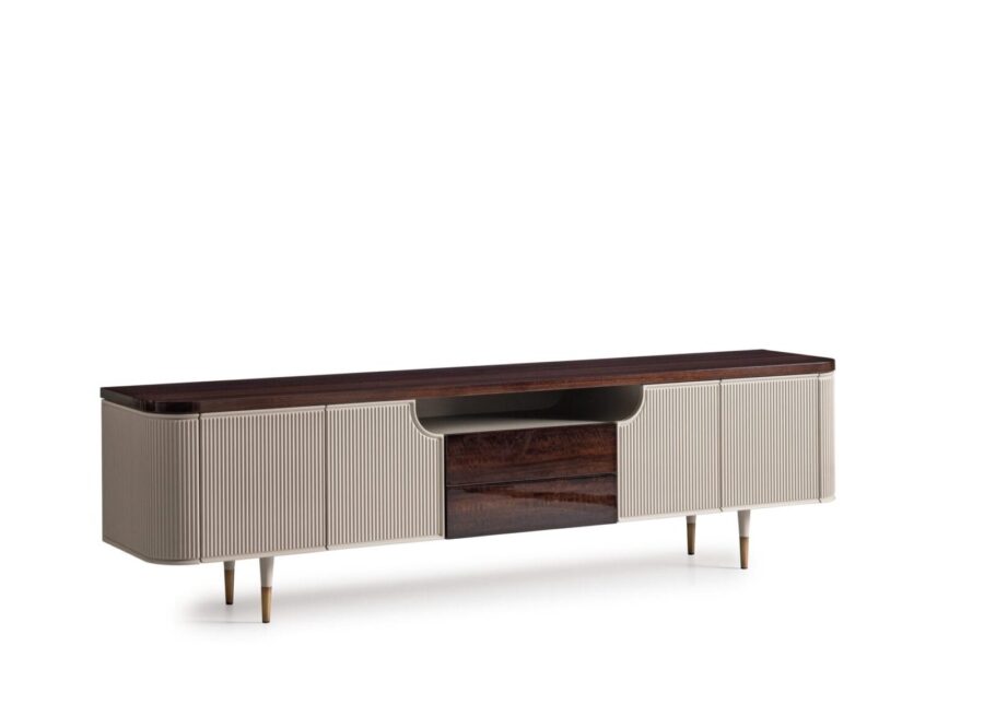 modern-tv-console-furniture Ecrue tv unit