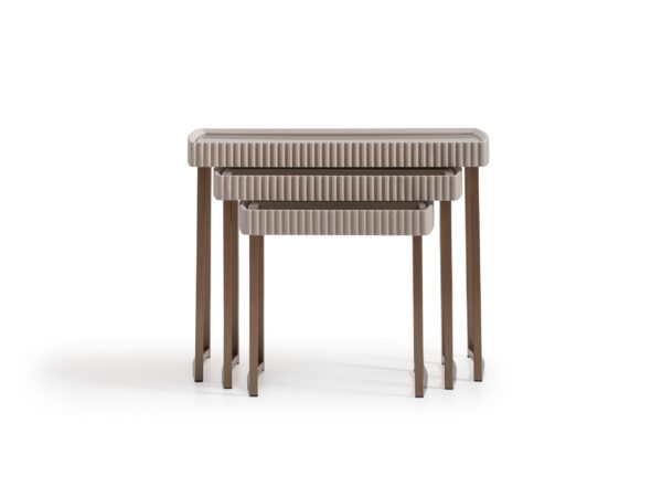 nested tables modern design Lyon nesting tables