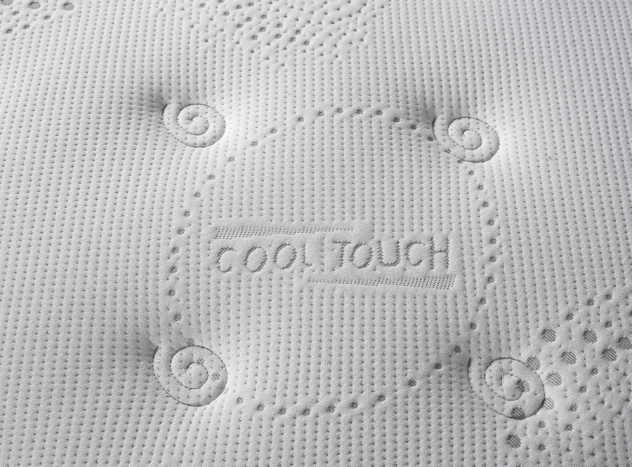 cooltouch mattress texture luna sense ottoman bed