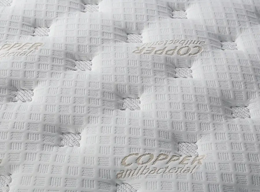 copper antibacterial mattress topper copperflex ottoman bed