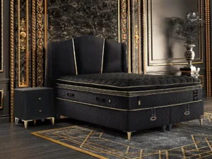 karam black ottoman