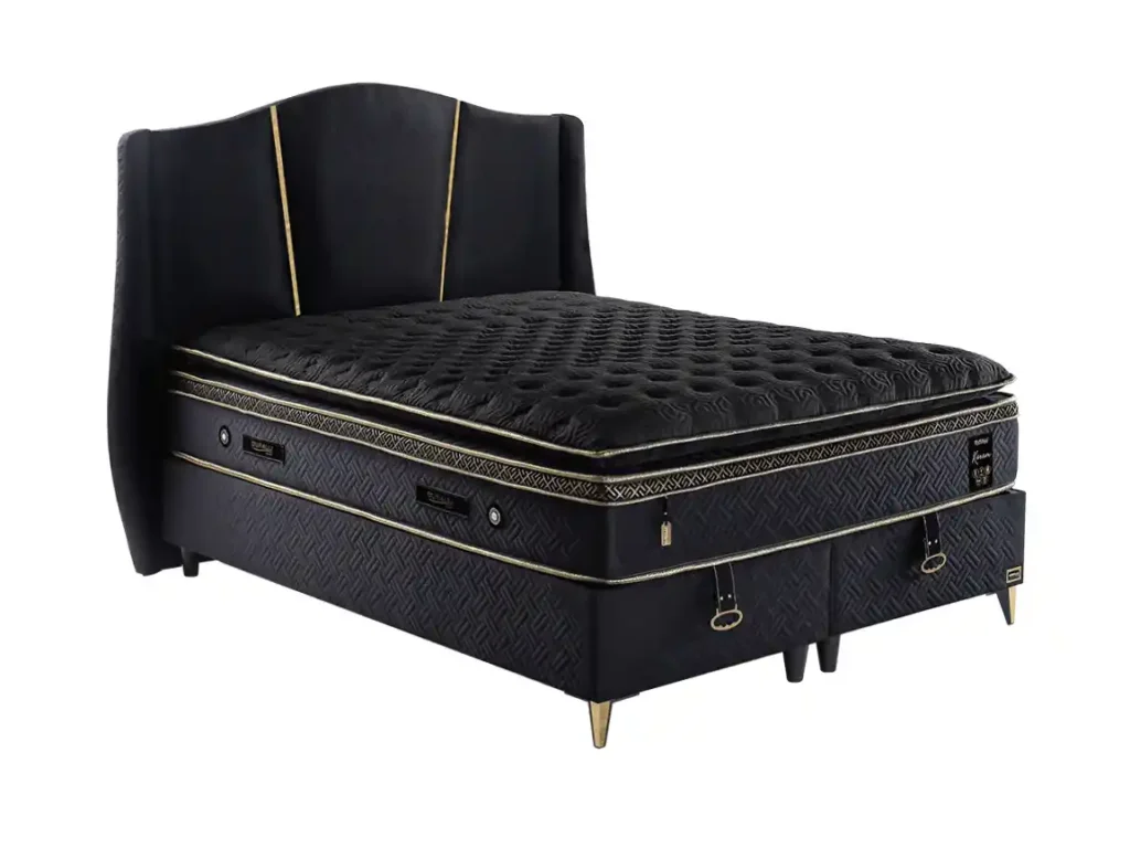 karam black ottoman