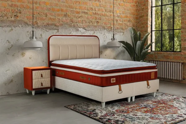 modern bedroom furniture mattress nightstand copperflex ottoman bed