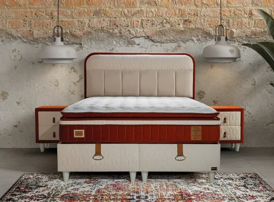modern bedroom furniture set copperflex ottoman bed