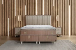 ortho cream ottoman bed