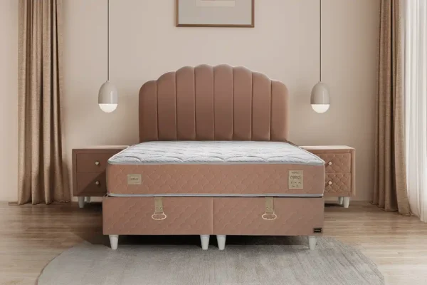 modern bedroom set caprice ottoman bed