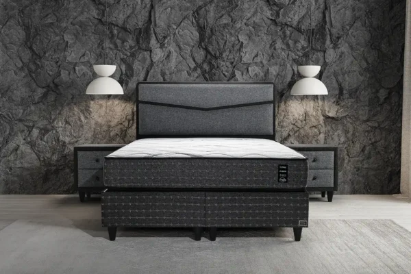 modern bedroom setup andoria ottoman bed